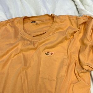 Orange Greg Norman Short Sleeve T Shirt